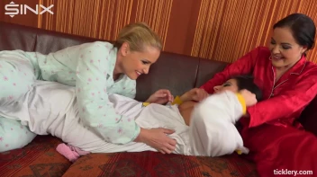 Kiss And Tell Tickling Pyjama Party Screencap 9 on sinx.preview.netperv.com