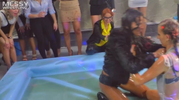 Messy Wrestling: Fuck Your French Braids And Face The Oily Rip And Smackdown! Cutie Vs. Beauty!!! Screencap 15 on sinx.preview.netperv.com