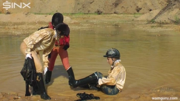 Muddy Catfight Leaves Stable Girls Wet And Messy Screencap 86 on sinx.preview.netperv.com