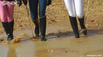 Muddy Catfight Leaves Stable Girls Wet And Messy Screencap 10 on sinx.preview.netperv.com