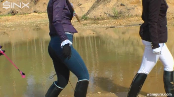 Muddy Catfight Leaves Stable Girls Wet And Messy Screencap 16 on sinx.preview.netperv.com