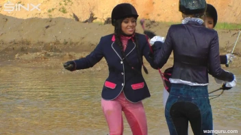 Muddy Catfight Leaves Stable Girls Wet And Messy Screencap 31 on sinx.preview.netperv.com