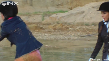 Muddy Catfight Leaves Stable Girls Wet And Messy Screencap 39 on sinx.preview.netperv.com