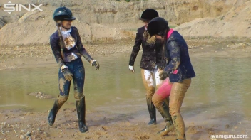 Muddy Catfight Leaves Stable Girls Wet And Messy Screencap 42 on sinx.preview.netperv.com