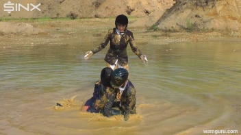 Muddy Catfight Leaves Stable Girls Wet And Messy Screencap 45 on sinx.preview.netperv.com
