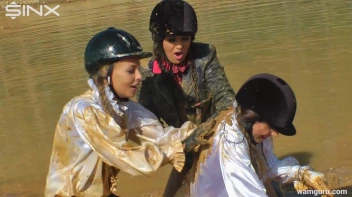 Muddy Catfight Leaves Stable Girls Wet And Messy Screencap 55 on sinx.preview.netperv.com