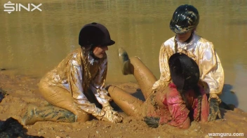 Muddy Catfight Leaves Stable Girls Wet And Messy Screencap 60 on sinx.preview.netperv.com
