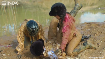 Muddy Catfight Leaves Stable Girls Wet And Messy Screencap 65 on sinx.preview.netperv.com
