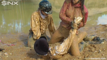 Muddy Catfight Leaves Stable Girls Wet And Messy Screencap 66 on sinx.preview.netperv.com