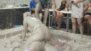 Messy Wrestling: Blonde Bombshells Rock The Ring And Get Their Mud On! Screencap 23 on sinx.preview.netperv.com