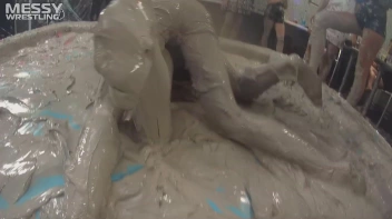 Messy Wrestling: Blonde Bombshells Rock The Ring And Get Their Mud On! Screencap 45 on sinx.preview.netperv.com