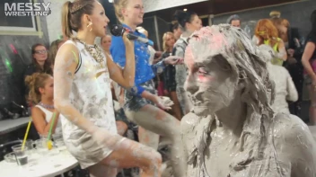 Messy Wrestling: Blonde Bombshells Rock The Ring And Get Their Mud On! Screencap 51 on sinx.preview.netperv.com