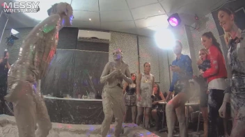 Messy Wrestling: Blonde Bombshells Rock The Ring And Get Their Mud On! Screencap 58 on sinx.preview.netperv.com