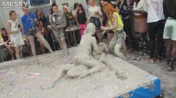 Messy Wrestling: Blonde Bombshells Rock The Ring And Get Their Mud On! Screencap 60 on sinx.preview.netperv.com