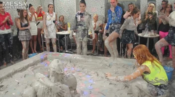 Messy Wrestling: Blonde Bombshells Rock The Ring And Get Their Mud On! Screencap 66 on sinx.preview.netperv.com