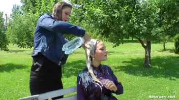 Washing Their Hair Anywhere and Everywhere Screencap 76 on sinx.preview.netperv.com