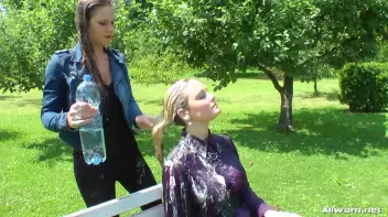 Washing Their Hair Anywhere and Everywhere Screencap 78 on sinx.preview.netperv.com