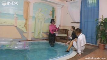 Three Sexy Chicks Go Swimming In Their Clothes Screencap 2 on sinx.preview.netperv.com