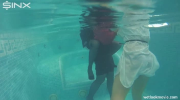 Three Sexy Chicks Go Swimming In Their Clothes Screencap 22 on sinx.preview.netperv.com