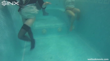 Three Sexy Chicks Go Swimming In Their Clothes Screencap 23 on sinx.preview.netperv.com