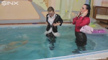 Three Sexy Chicks Go Swimming In Their Clothes Screencap 25 on sinx.preview.netperv.com