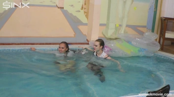 Three Sexy Chicks Go Swimming In Their Clothes Screencap 32 on sinx.preview.netperv.com