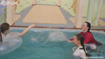Three Sexy Chicks Go Swimming In Their Clothes Screencap 36 on sinx.preview.netperv.com