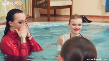 Three Sexy Chicks Go Swimming In Their Clothes Screencap 45 on sinx.preview.netperv.com