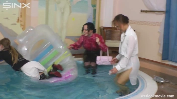 Three Sexy Chicks Go Swimming In Their Clothes Screencap 5 on sinx.preview.netperv.com