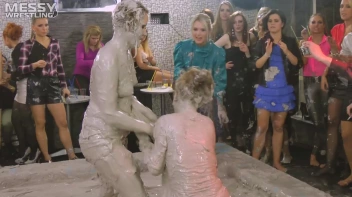 Messy Wrestling: Dirty Up Those Denim Shorts In The Mud! Screencap 62 on sinx.preview.netperv.com