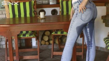 Sexy Blonde's Solo Pissing Pleasure Screencap 27 on sinx.preview.netperv.com