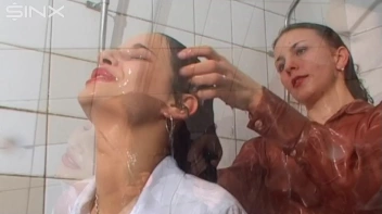 Raven Haired Babes Lather Up Their Hair Screencap 69 on sinx.preview.netperv.com