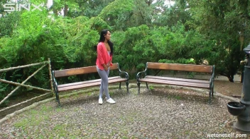 Exotic Hottie Pisses Herself In The Park - Cam 2 Screencap 3 on sinx.preview.netperv.com