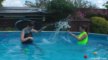 Cute Babes Get Soaked During Exercise - Cam 1 Screencap 24 on sinx.preview.netperv.com