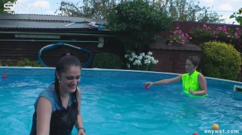 Cute Babes Get Soaked During Exercise - Cam 1 Screencap 26 on sinx.preview.netperv.com