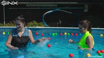 Cute Babes Get Soaked During Exercise - Cam 1 Screencap 28 on sinx.preview.netperv.com