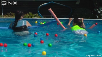 Cute Babes Get Soaked During Exercise - Cam 1 Screencap 30 on sinx.preview.netperv.com