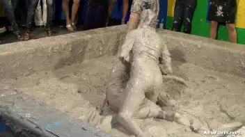 Jeans vs. Latex Mud Battle Screencap 27 on sinx.preview.netperv.com