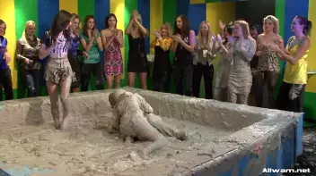 Jeans vs. Latex Mud Battle Screencap 61 on sinx.preview.netperv.com