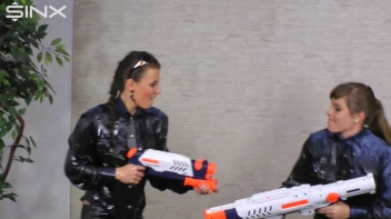 Hot Babes In Water Fight Action Screencap 31 on sinx.preview.netperv.com