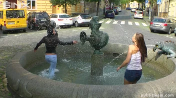 Long Haired Cuties Outdoor Wet And Messy Fun - Cam 1 Screencap 25 on sinx.preview.netperv.com