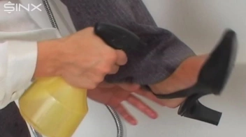 Girls Spray Oil Other Each Other's Clothes Screencap 5 on sinx.preview.netperv.com
