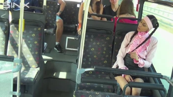 Pigtailed Cutie Sucks Cock On A Public Bus Screencap 2 on sinx.preview.netperv.com