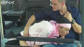 Pigtailed Cutie Sucks Cock On A Public Bus Screencap 20 on sinx.preview.netperv.com