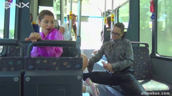 Babes Get Wet And Messy On The Bus Screencap 26 on sinx.preview.netperv.com