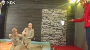 Catfighting Girls Get Smeared With Gloopy Mud Screencap 50 on sinx.preview.netperv.com