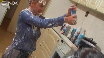 Whipped Cream Fight In The Kitchen Screencap 46 on sinx.preview.netperv.com