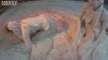 Muddy Wrestling: Sloppy Stewardess Showdown Screencap 85 on sinx.preview.netperv.com