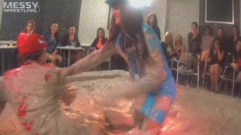 Muddy Wrestling: Sloppy Stewardess Showdown Screencap 15 on sinx.preview.netperv.com