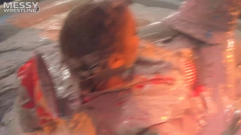 Muddy Wrestling: Sloppy Stewardess Showdown Screencap 21 on sinx.preview.netperv.com